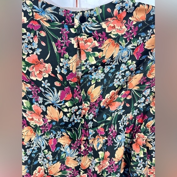 Zara girls soft collection floral long sleeve dress size 10 - Picture 5 of 7